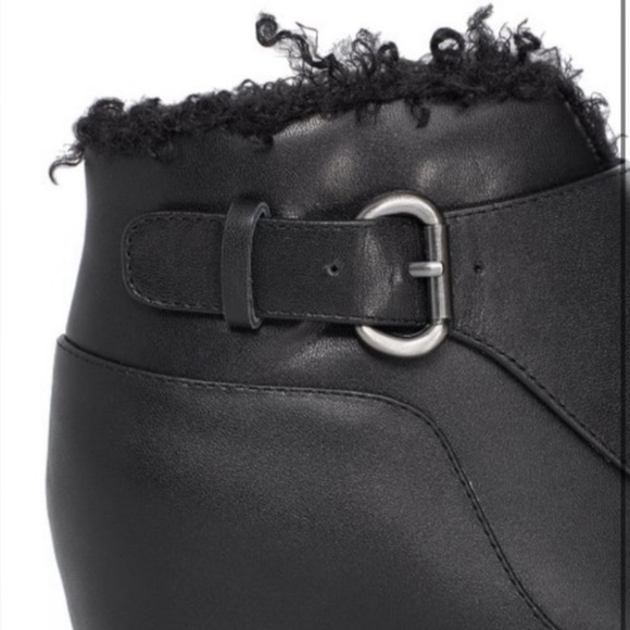 Leon Max Leather Wedge Boot - Picture 4 of 15